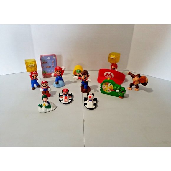 Happy Meal Toys Pvc 13 Pieces McDonald's Super Mario Bros - Picture 3 of 16